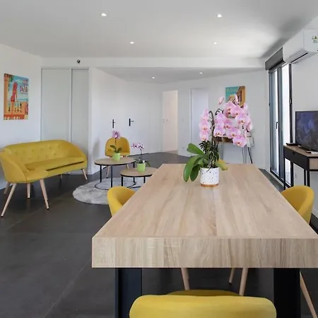 Apartamento Echapee Belle - Vinayard View - Jacuzzi Bbq - Parking Nice